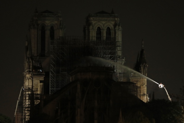 Macron vows to rebuild Notre-Dame after devastating fire