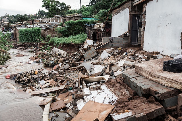 Inondations en Afsud: 51 morts, le président Ramaphosa sur place