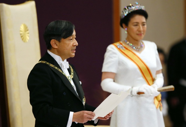 Japan's new Emperor Naruhito ascends Chrysanthemum Throne