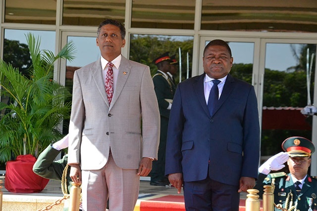 Blue Economy, climate change at forefront of talks as Seychelles' president visits Mozambique