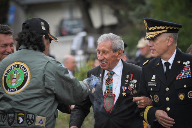 World leaders mark 75 years since D-Day on Normandy's beaches