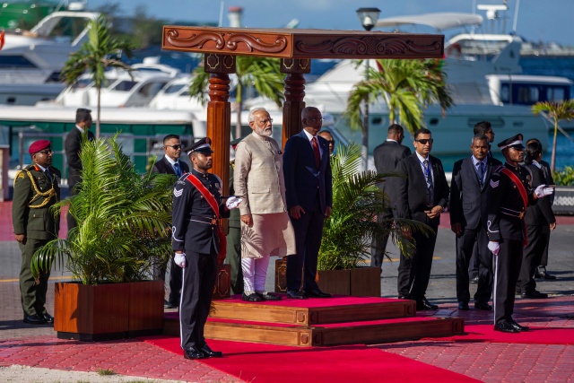 India spends big on Maldives security