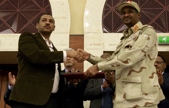 Sudan protesters, army rulers ink power sharing deal