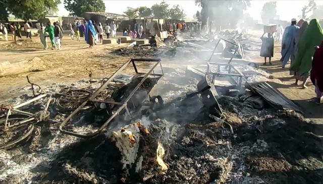 Death toll in Nigeria Boko Haram funeral attack rises to 65