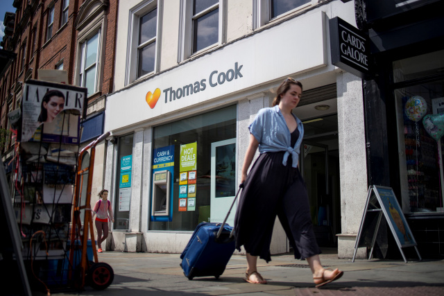 UK travel giant Thomas Cook collapses, stranding tourists