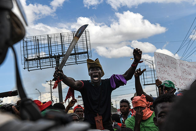 Haïti : l'opposition manifeste contre "l'ingérence internationale"