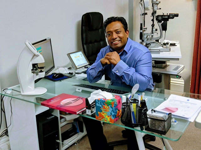 Seychellois eye specialist nominated as one of field’s best in UK