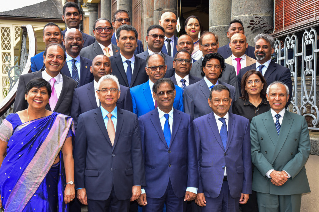 Mauritius PM Jugnauth takes oath after election win