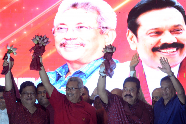 Rajapaksas eye comeback in tense Sri Lanka election