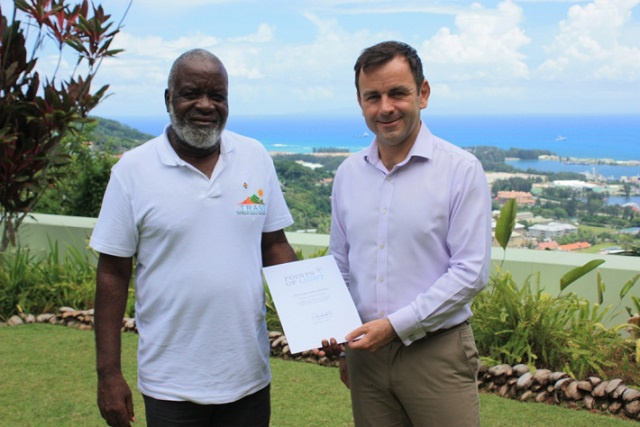 Queen Elizabeth II recognizes Seychellois as exceptional island conservation volunteer