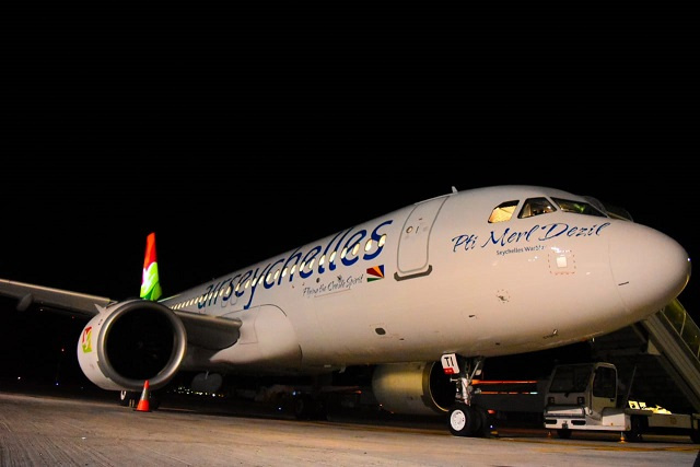 Air Seychelles' newest plane arrives amid air travel slowdown, but with eyes on future