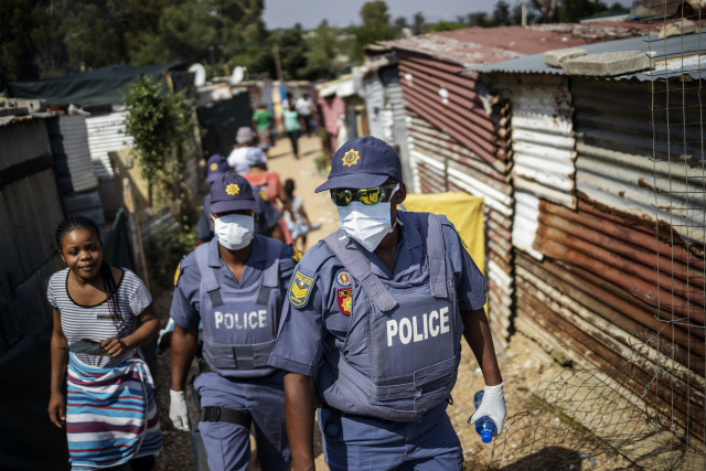 S.Africa orders lockdown as continent moves to stop virus spread