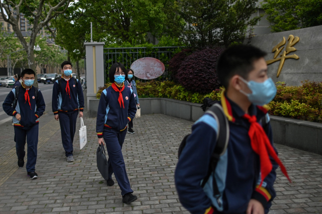 Back to school in China as lockdowns start to ease worldwide