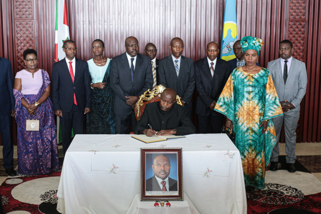 Burundi court orders president-elect sworn in after leader's death