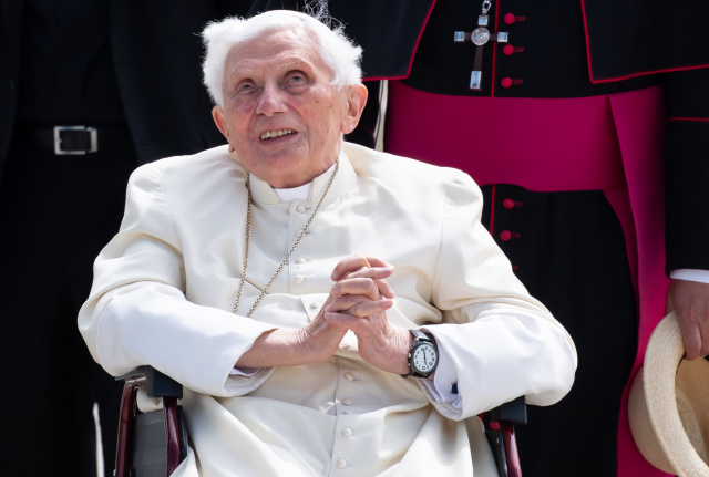 Vatican plays down fears for former pope Benedict's health