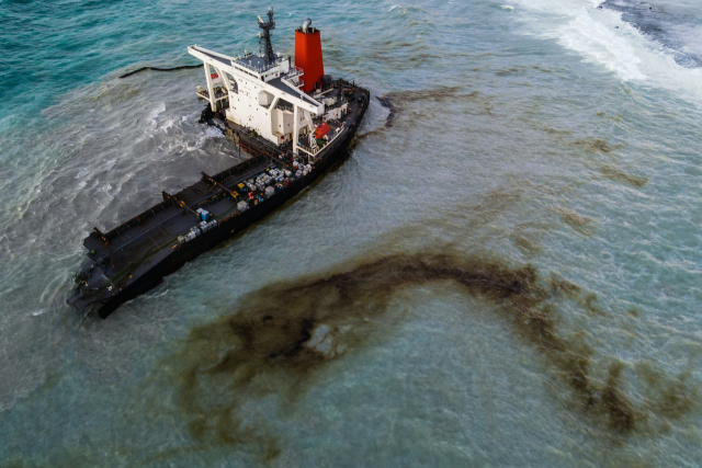 Mauritius oil spill ship operator to pay $9.4 million