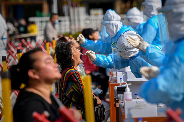 Covid en Chine: 3 millions de dépistés en deux jours à Qingdao