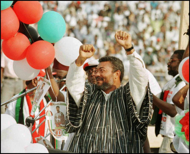 Jerry Rawlings: Ghana's towering former leader