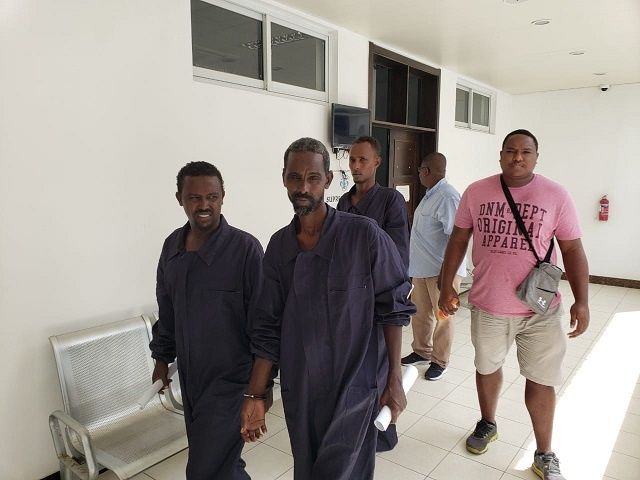 Ruling delayed in Seychelles top court on whether case should be dismissed against 5 suspected Somali pirates