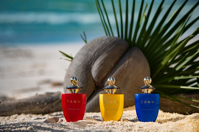 A Xmas gift with the scent of Seychelles: perfume from the coco de mer nut