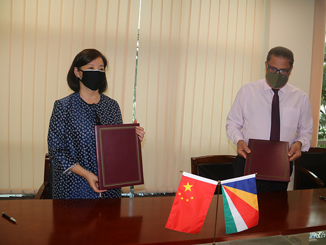 China grants Seychelles $6.2 million for new projects