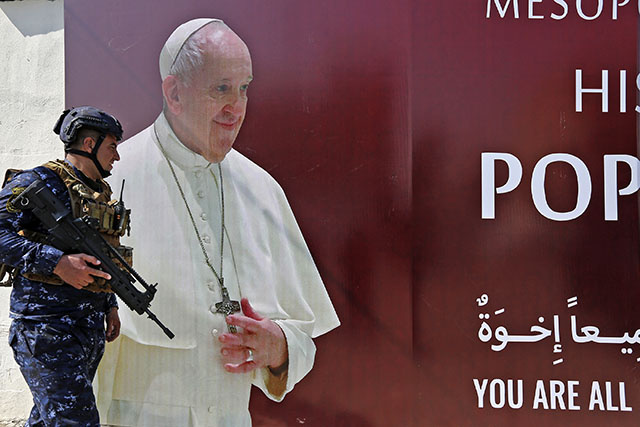 Pour la première fois dans l'Histoire, un pape en Irak