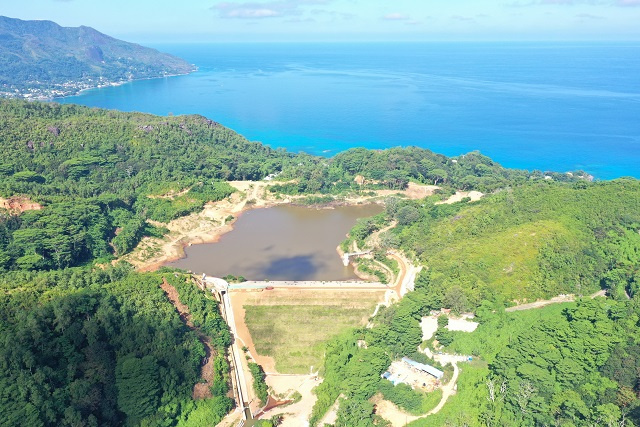 Extension of Seychelles' La Gogue dam expected to be completed by end of year, official says