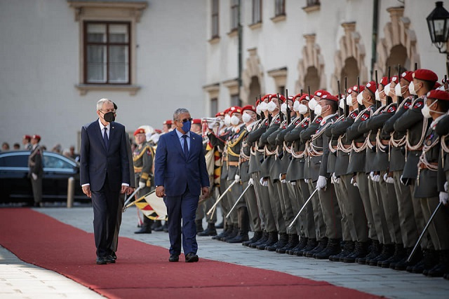 Seychelles' President meets Austria's leader ahead of Schwarzenegger climate summit