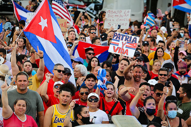 Cuba: manifestation antigouvernementale massive et inédite dans une petite ville