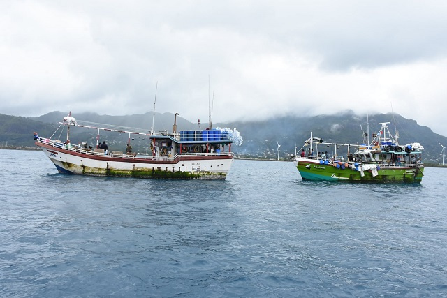 6 navires sri lankais interceptés dans les eaux seychelloises pour pêche illégale au cours des 12 derniers mois