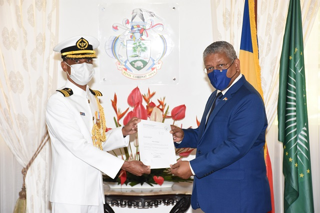 Attala assumes full command of Seychelles Coast Guard