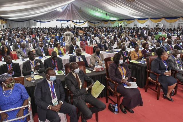 South Sudan swears in new parliament vowed under peace deal