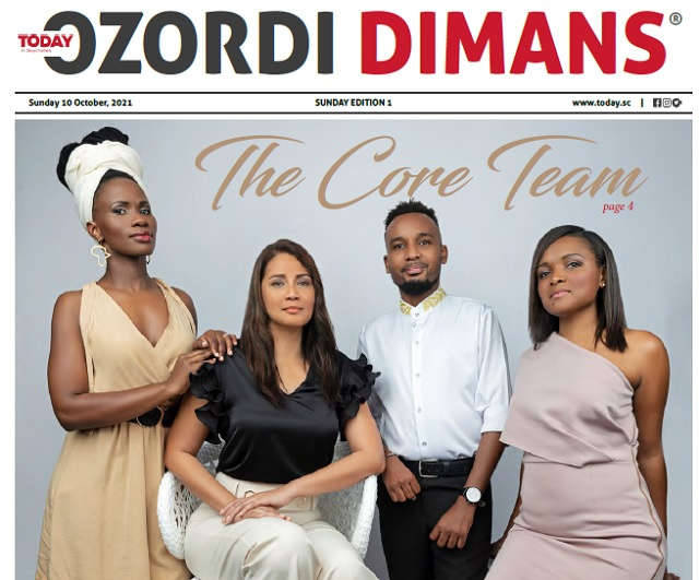 'Today in Seychelles' adds new Sunday publication: the digital magazine 'Ozordi Dimans'