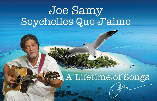 Seychellois artist Joe Samy's new 55-song album brings together 'A Lifetime of Songs'