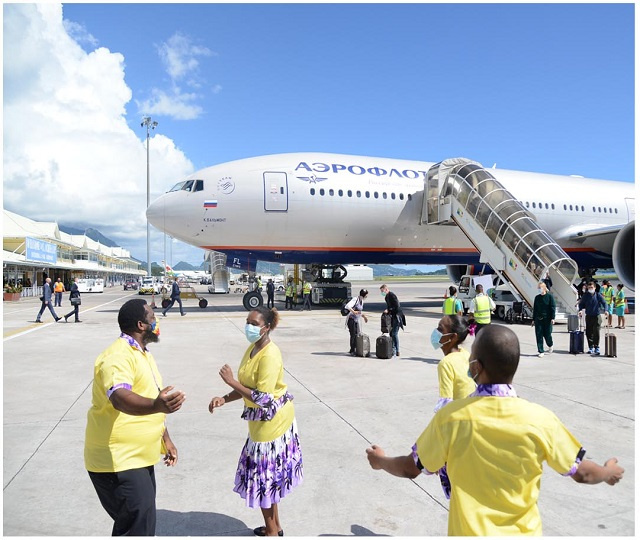 « Spasiba à la Russie ! » : Arrivée record de Moscou aux Seychelles en 2021