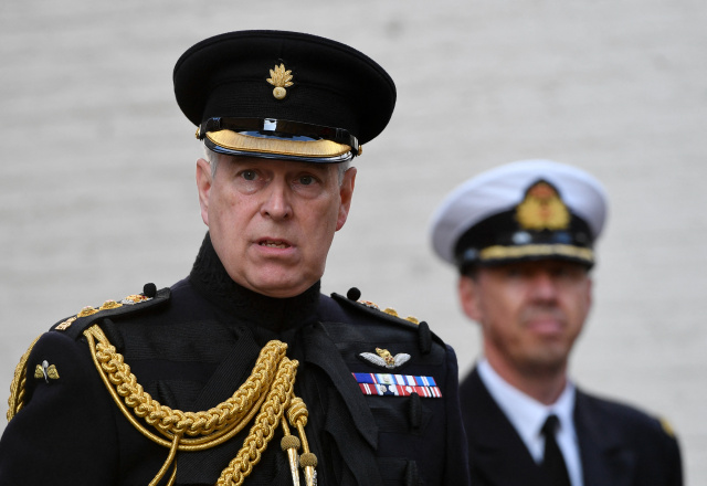 Prince Andrew gives up military titles, patronages
