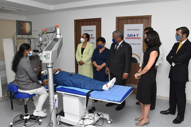 Chennai’s MIOT International opens eye care facility in Seychelles