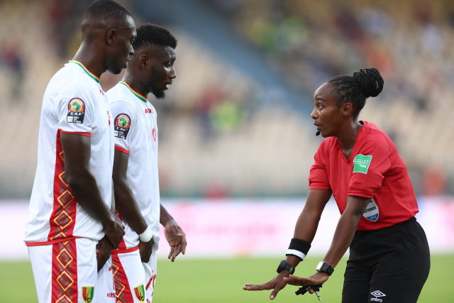 'Just the beginning' says first woman to referee AFCON match