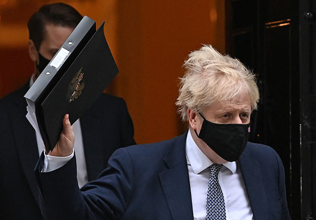 "Partygate": journée à haut risque pour Boris Johnson, sur la sellette