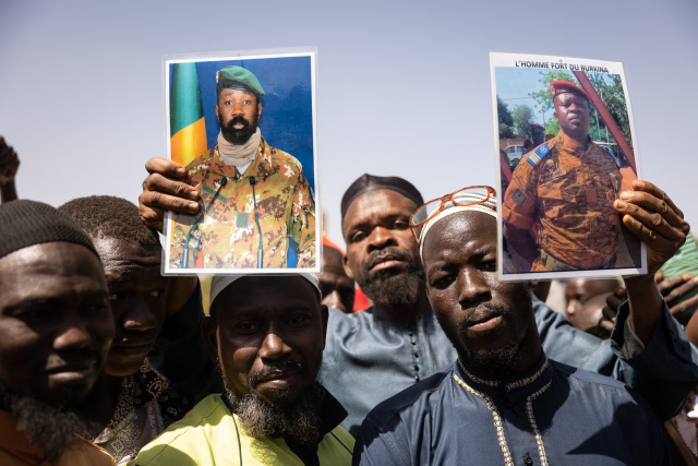 Africa Union suspends Burkina after coup as envoys start talks