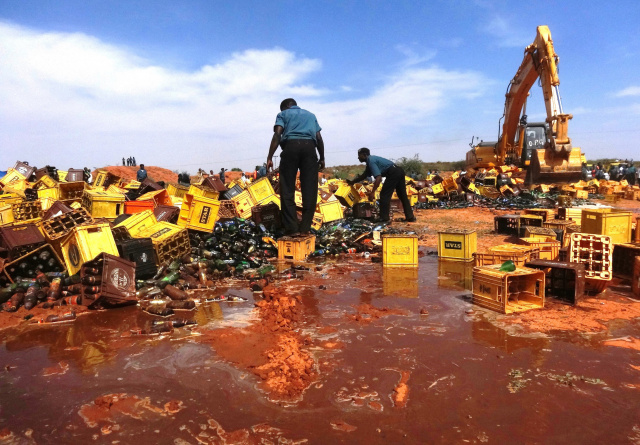 Nigeria Islamic police destroy nearly 4 mn beers