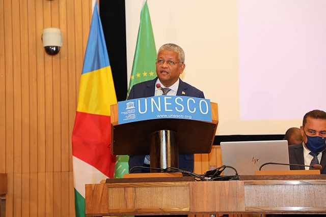 Seychelles' President asks UNESCO Africa to give greater consideration to small island developing states