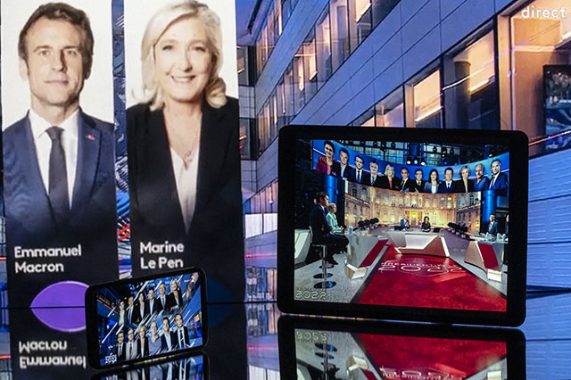 Présidentielle française: la nouvelle campagne commence entre Macron et Le Pen