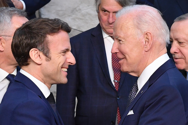 Macron urges caution after Biden 'genocide' claim against Russia