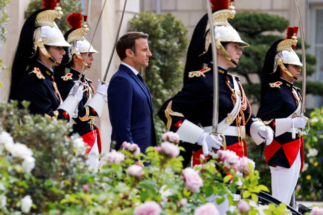 France's Macron vows new start at second term inauguration