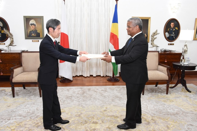 Japan to donate vessels and building to Seychelles' marine police, new ambassador says