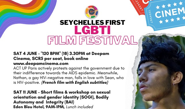 Seychelles' first LGBTI film festival launched for Pride month