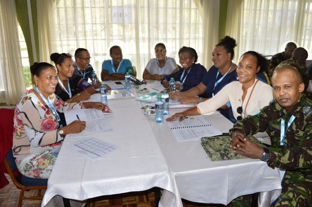 La Standby Force d'Afrique de l'Est se réunit aux Seychelles pour examiner un exercice militaire simulé