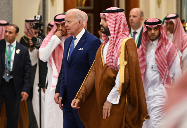 US won't 'walk away' from Middle East, Biden tells Arab leaders