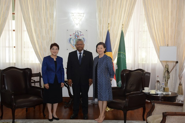 Chinese special envoy for African affairs in Seychelles - Projects of mutual interest discussed